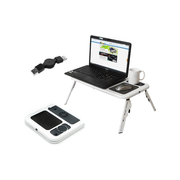 Складной столик для ноутбука с охлаждением LD-09 E-TABLE