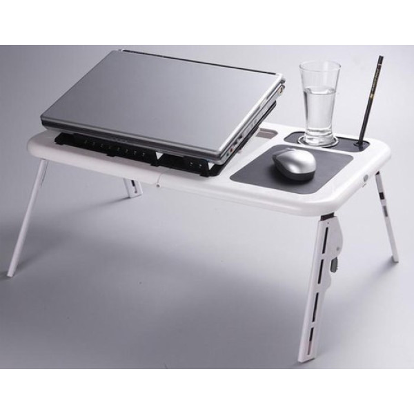 Складной столик для ноутбука с охлаждением LD-09 E-TABLE