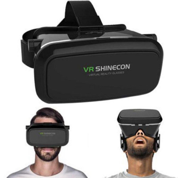 Очки виртуальной реальности VR Shinecon с пультом черные