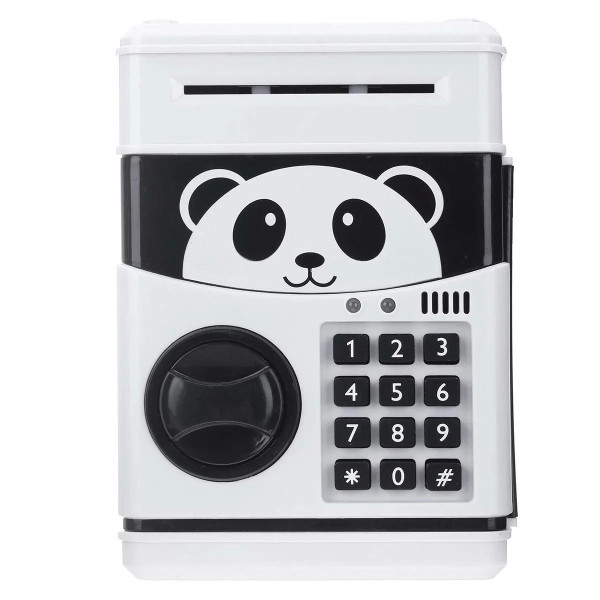 Электронная скарбничка Панда, детский банкомат с кодовым замком PANDA