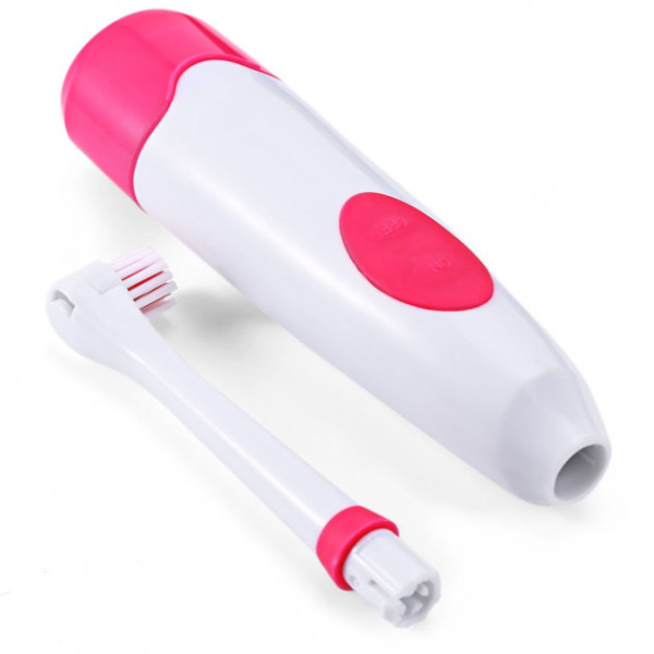 Электрическая зубная щетка с насадками Electric ToothBrush на батарейках