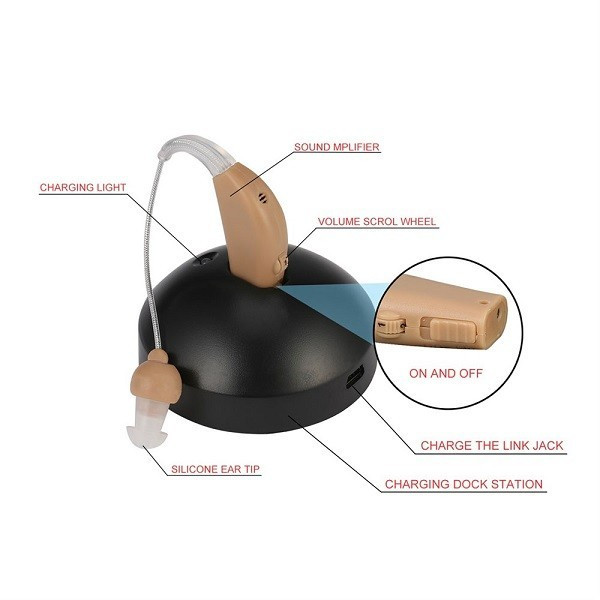 Слуховой аппарат аккумуляторный Ultra Sound Amplifier