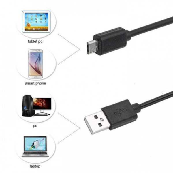 Эндоскопическая камера Android и ПК Endoscope 7мм