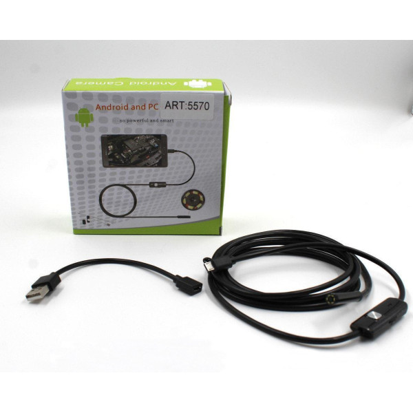 Эндоскопическая камера Android и ПК Endoscope 7мм