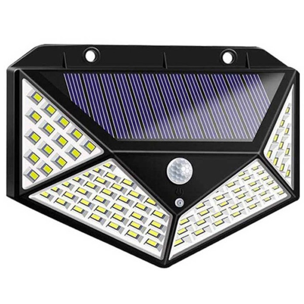 Світлодіодний світильник із датчиком руху на сонячних батареях Solar Interaction Wall Lamp 100 LED