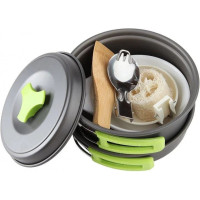 Набір посуду MalloMe Camping Cookware Mess Kit Gear для кемпінгу