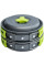 Набір посуду MalloMe Camping Cookware Mess Kit Gear для кемпінгу