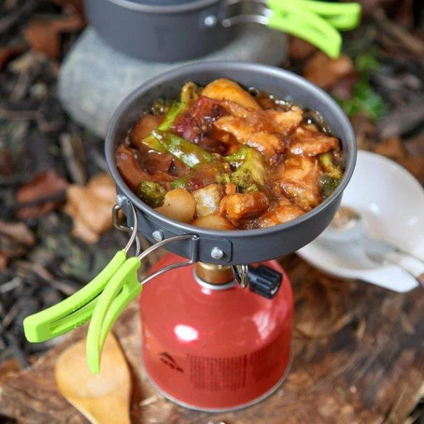 Набір посуду MalloMe Camping Cookware Mess Kit Gear для кемпінгу