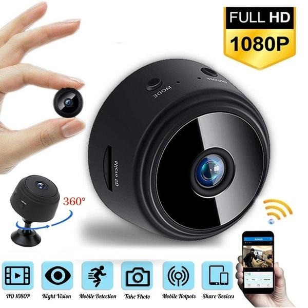 Беспроводная IР камера A9 с Wifi и датчиком движения FullHd ночное видение, аккумуляторная USB камера A-9