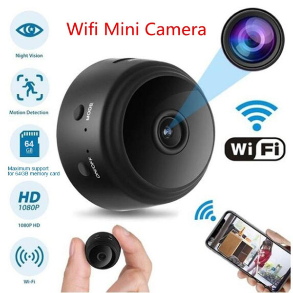 Беспроводная IР камера A9 с Wifi и датчиком движения FullHd ночное видение, аккумуляторная USB камера A-9