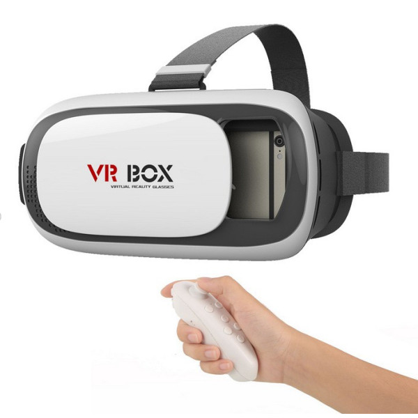 Очки виртуальной реальности с пультом VR BOX белый