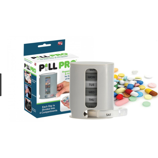 Органайзер для таблеток на 7 дней PILL PRO