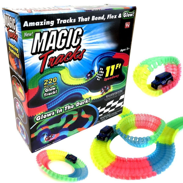 Шлях, що світиться Magic tracks на 220 деталей