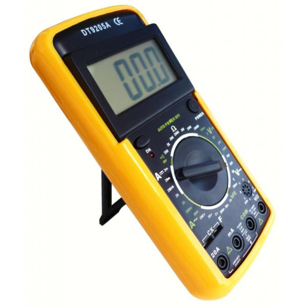 Мультиметр тестер вольтметр амперметр DT 9205A