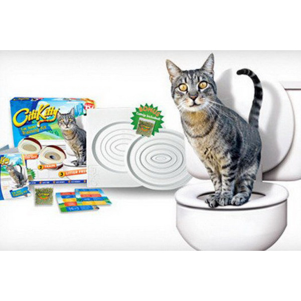 Набор для приучения кошек к унитазу CitiKitty Cat Toilet Training Kit