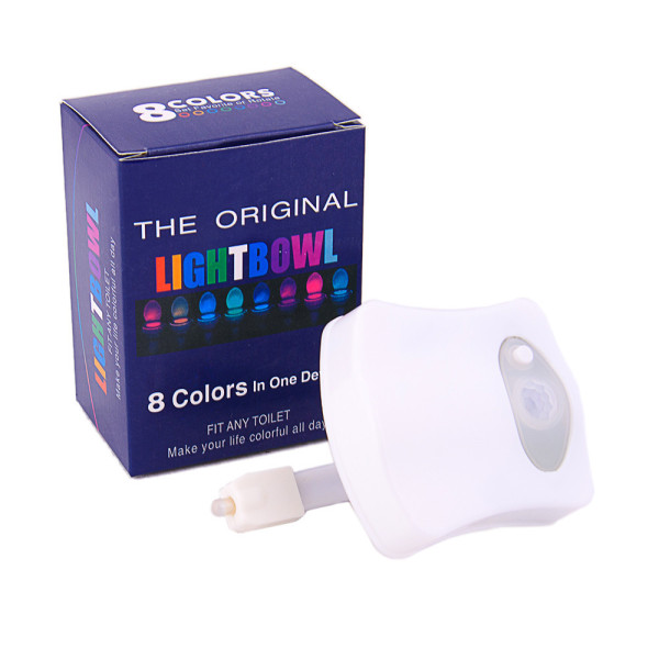 LED Подсветка для Унитаза с Датчиком Движения Light Bowl