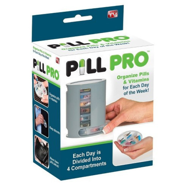 Органайзер для таблеток на 7 дней PILL PRO