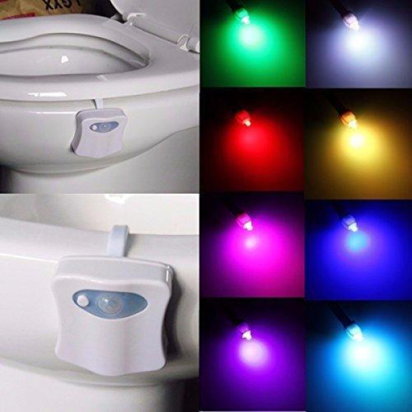 LED Подсветка для Унитаза с Датчиком Движения Light Bowl