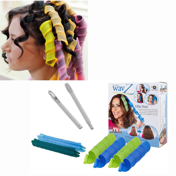 Спиральные бигуди для волос Hair WavZ 50 см