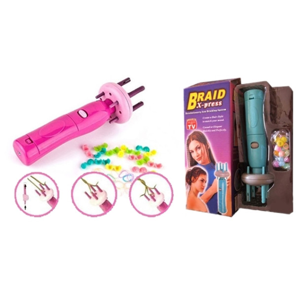 Машинка для плетения косичек - "Braid X-press"