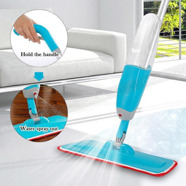Швабра с распылителем Healthy Spray Mop, Швабра со встроенным распылителем