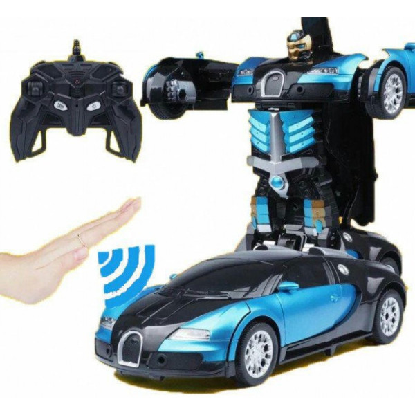 Машинка трансформер Bugatti на радіокеруванні