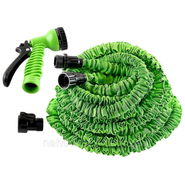 Шланг садовый поливочный X-hose 75 метров,  Шланг с Водораспылителем,  Синий! Best