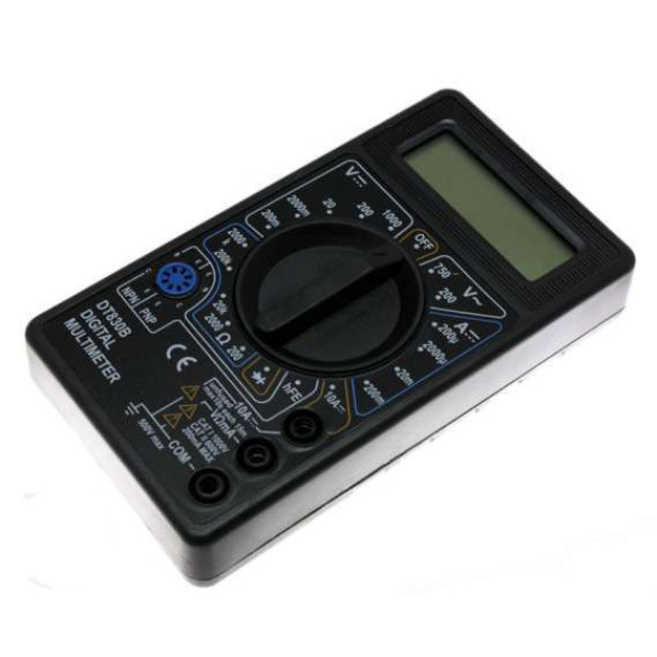 Мультиметр тестер с защитой от перегрузок DT 830B