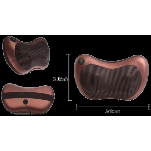 Массажная подушка для спины и шеи Massage Pillow GHM 8028
