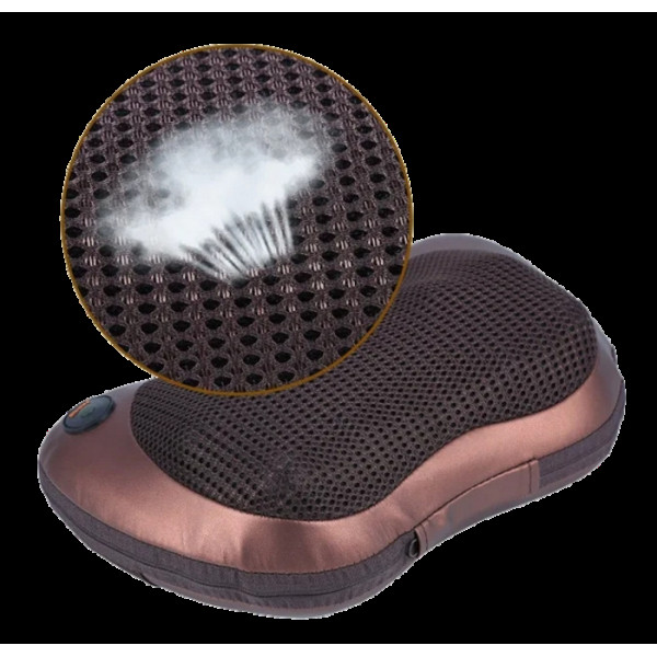 Массажная подушка для спины и шеи Massage Pillow GHM 8028