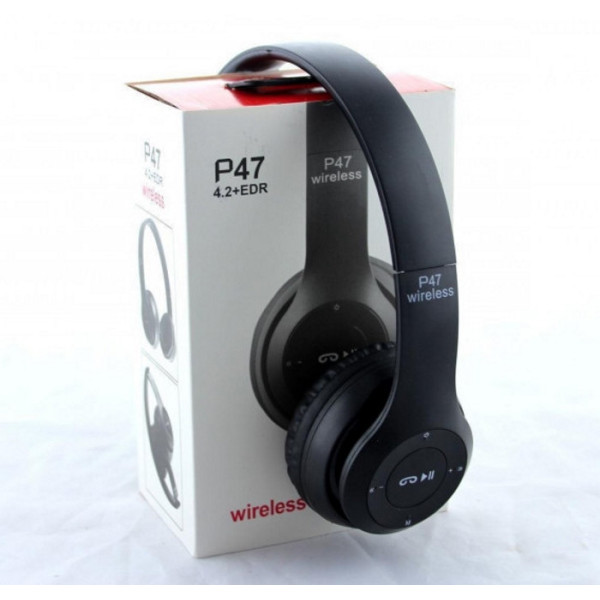 Беспроводные наушники MDR P47 с MP3 плеером и FM радио