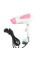 Фен дорожный Gemei GM-1756 Pink