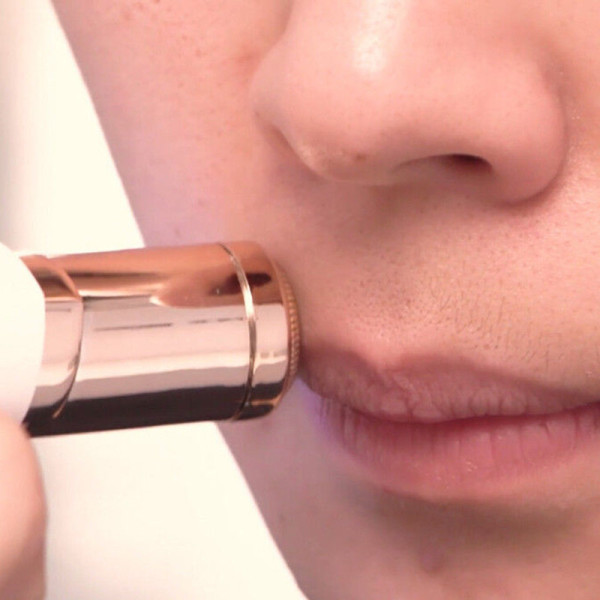 Эпилятор для удаления волос на лице Flawless Facial Hair Remover - женский триммер депилятор в форме помады