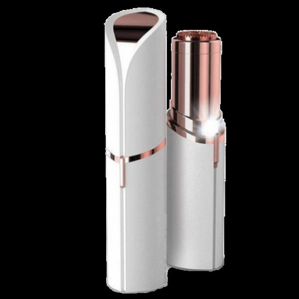 Эпилятор для удаления волос на лице Flawless Facial Hair Remover - женский триммер депилятор в форме помады