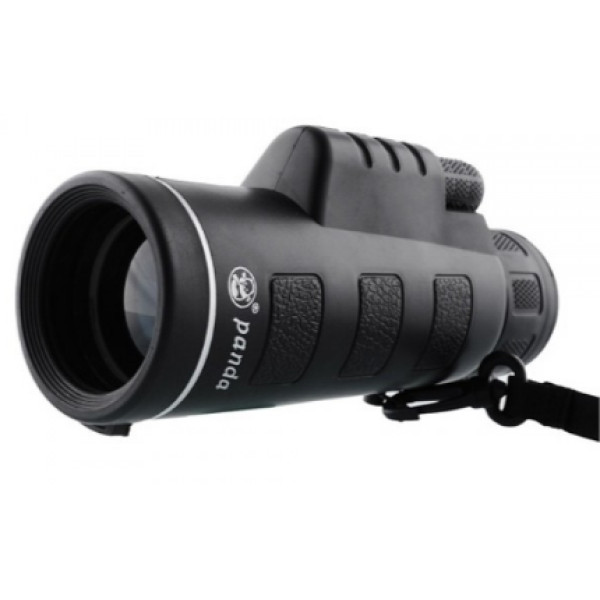 Компактний монокуляр з триногою і кліпсою для смартфона Panda Vision PRO 40x60 Чорний