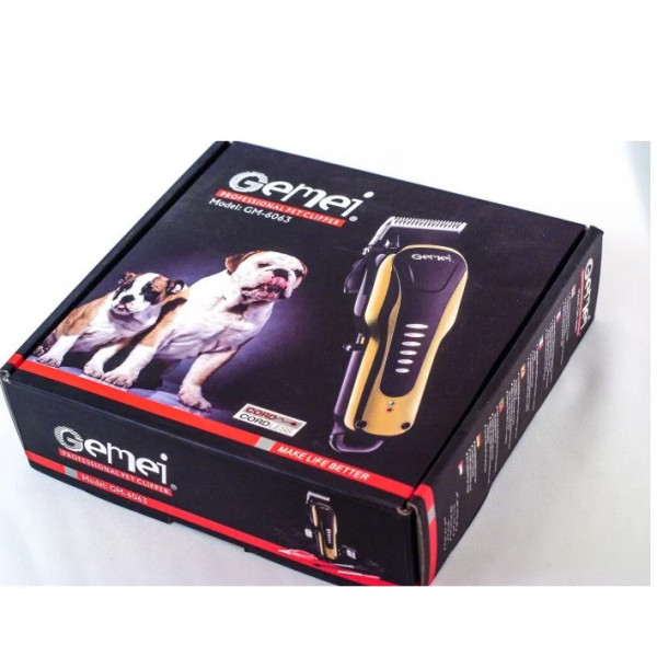 Машинка для стрижки животных Gemei GM 6063 (40)