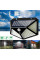 Світлодіодний світильник із датчиком руху на сонячних батареях Solar Interaction Wall Lamp 100 LED