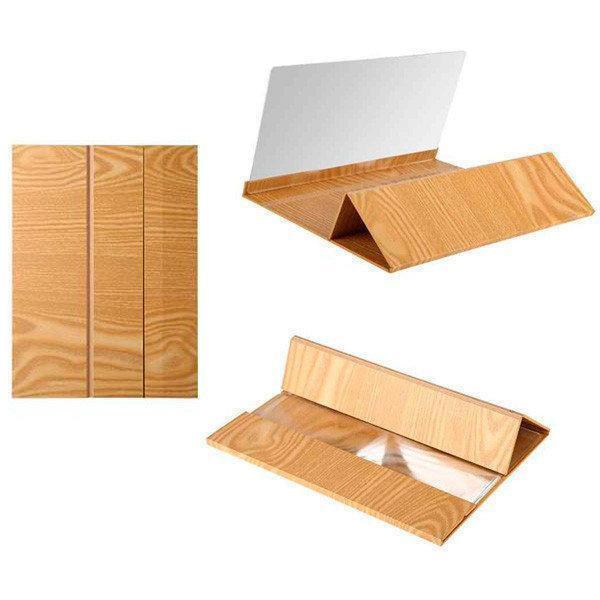 3D увеличитель экрана телефона Enlarged Screen Magnifier (Светлое дерево)