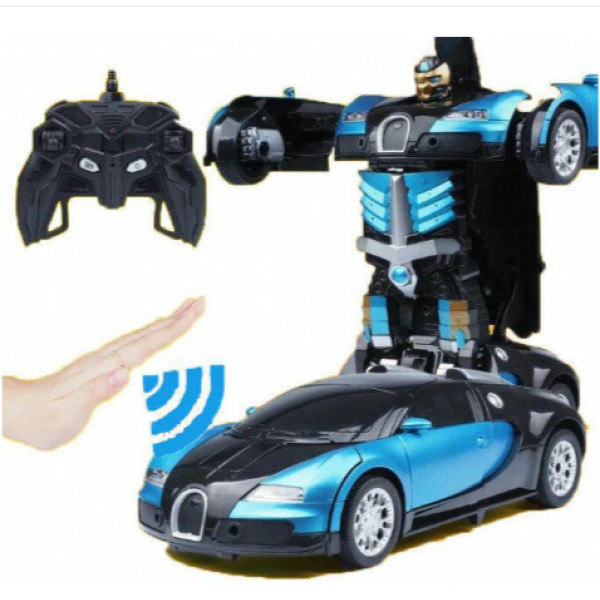 Машина трансформатора Autobots Remote Control Car with Deformation Bugatti Robot