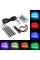 Універсальне автомобільне RGB led підсвічування LED AMBIENT HR-01678 з мікрофоном