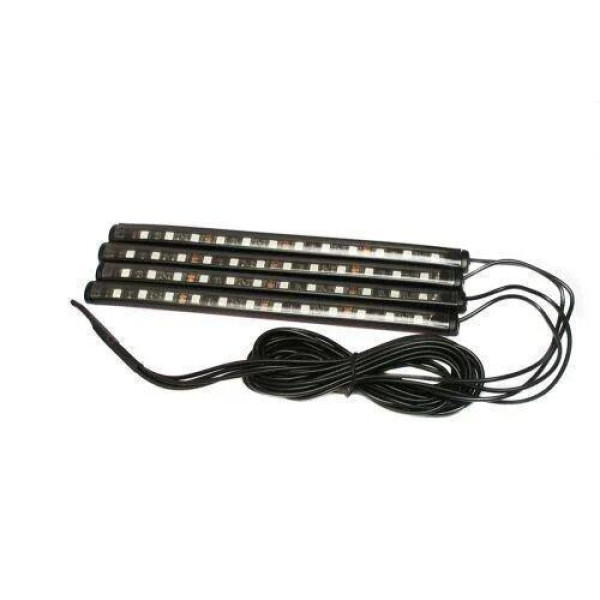Універсальне автомобільне RGB led підсвічування LED AMBIENT HR-01678 з мікрофоном