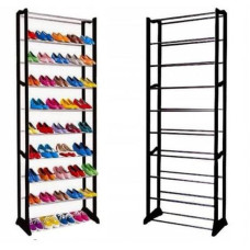 Полка для обуви на 30 пар Amazing Shoe Rack 51х24х140 см Черная