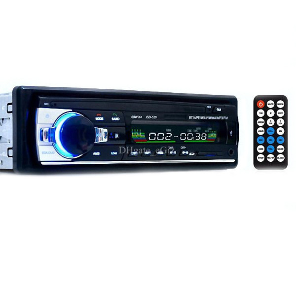 Потужна магнітола JSD-520 з Bluetooth, USB, FM