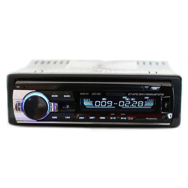 Потужна магнітола JSD-520 з Bluetooth, USB, FM