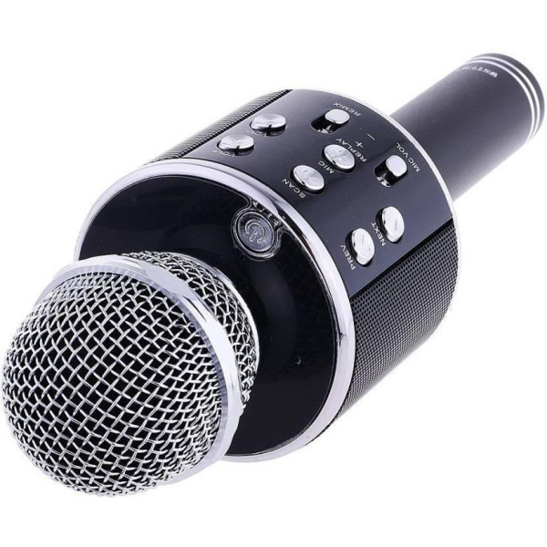 Мікрофон караоке ws 858 Black (Чорний)