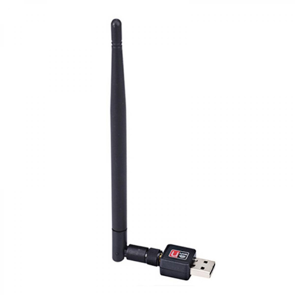 USB Wifi адаптер с антенной для ПК компьютера Pix-Link 5db 150M 802.11n