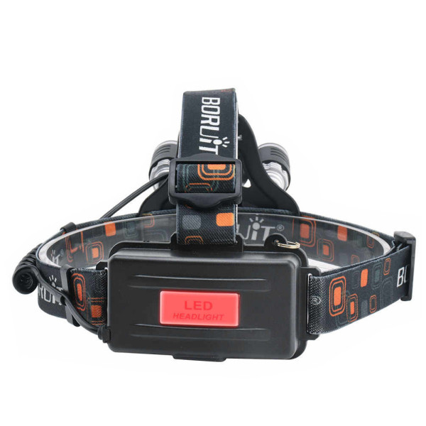 Налобный фонарь 3 Led RJ 3000 T6