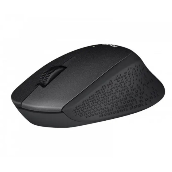 Беспроводная игровая мышь M330 Silent с тихими кликами 1000 DPI USB черная