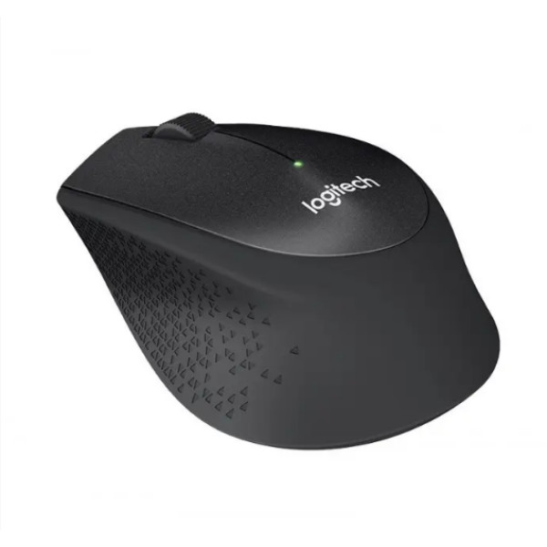 Беспроводная игровая мышь M330 Silent с тихими кликами 1000 DPI USB черная