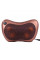 Роликовый массажер с подогревом для спины и шеи Massage pillow